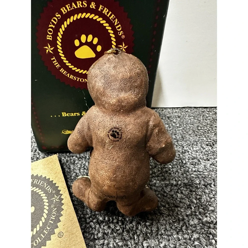 Boyds Bears 2000 HANSEL Gingerbread Man Christmas Ornament Limited Edition Vin